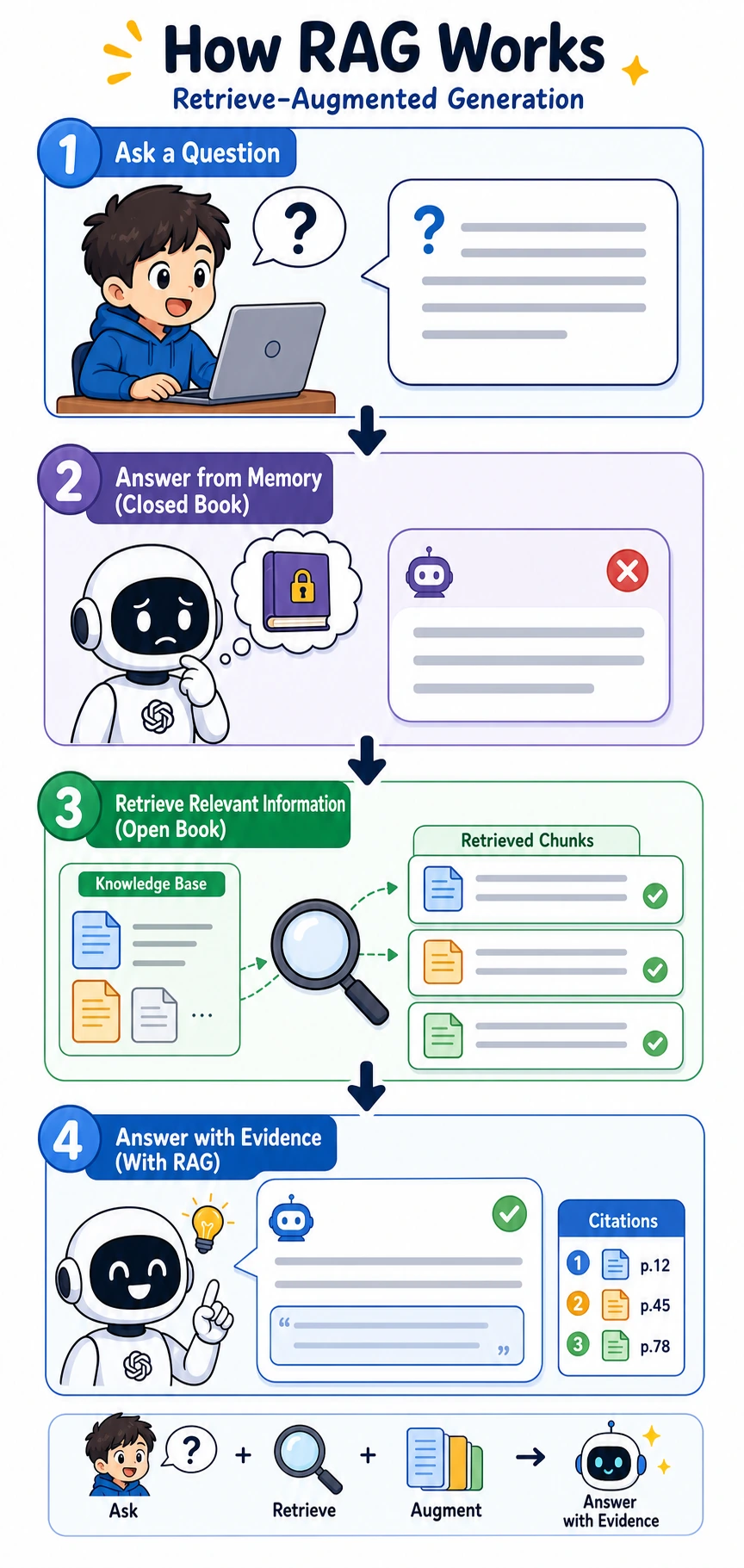 RAG basics workflow map