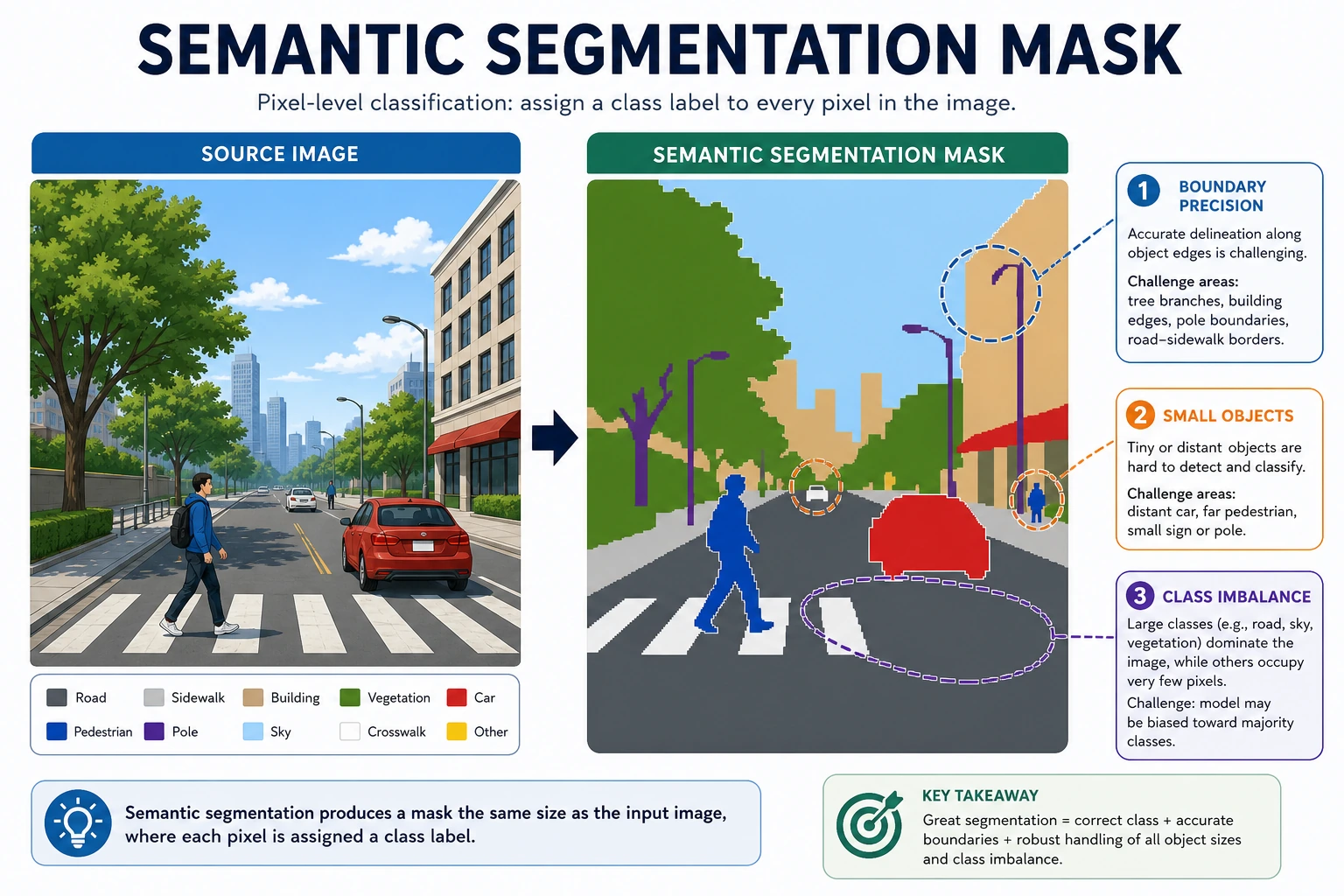 Semantic Segmentation Mask Comparison