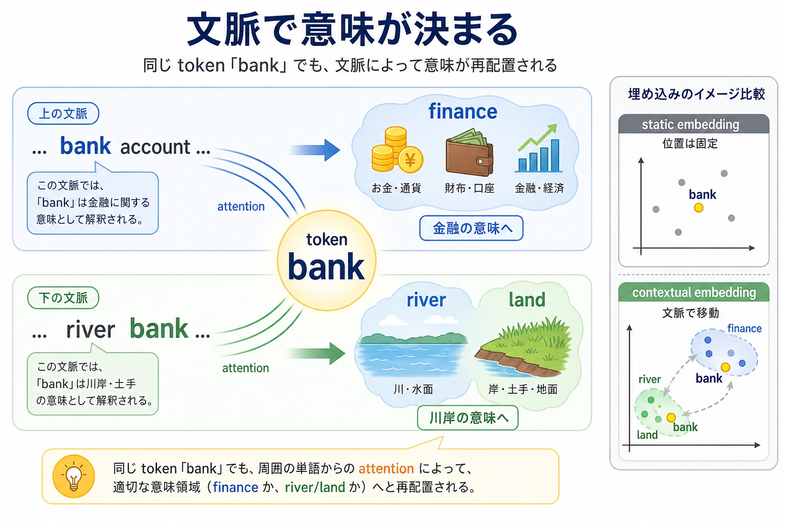 文脈表現が多義性を解く図