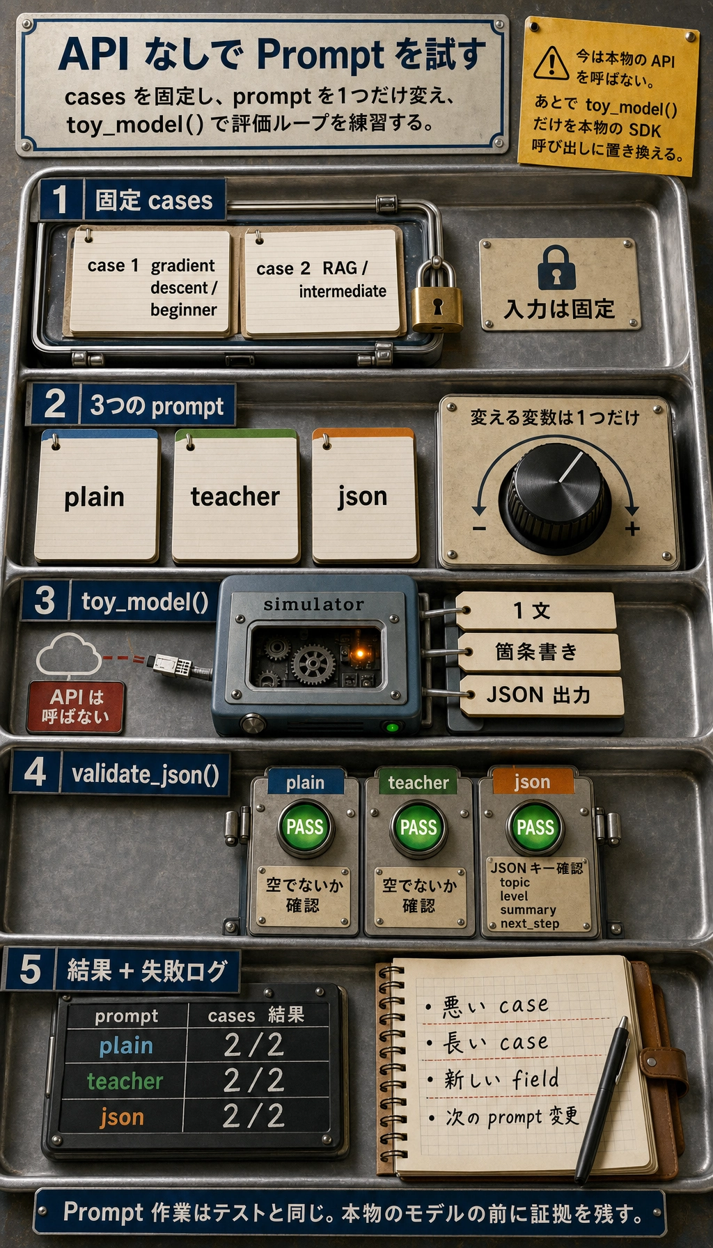 Prompt 実験ループ