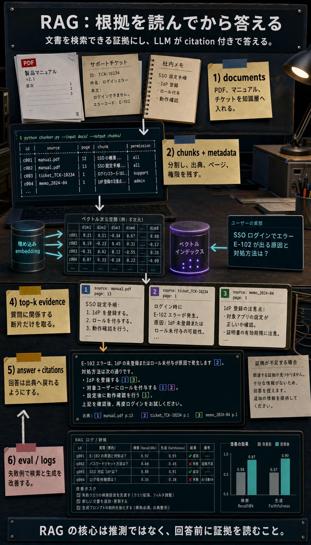 LLM アプリと RAG メインビジュアル