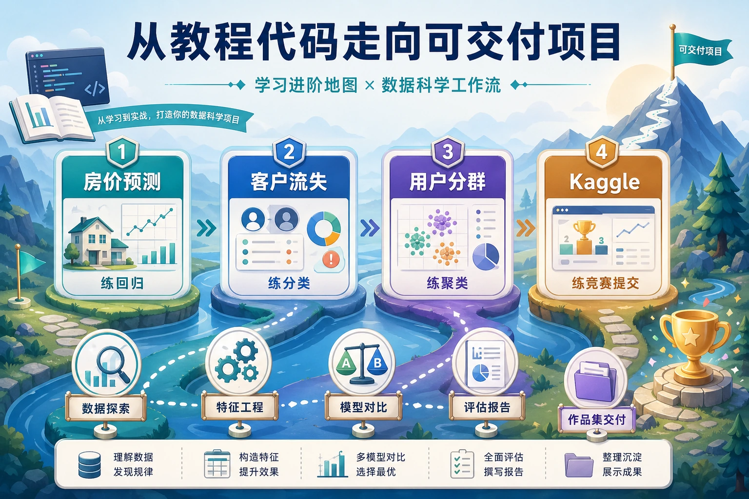机器学习项目实践路线图